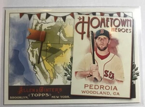 Dustin Pedroia 2011 Topps Gypsy Queen Hometown Heroes Insert Boston Red Sox - Picture 1 of 2