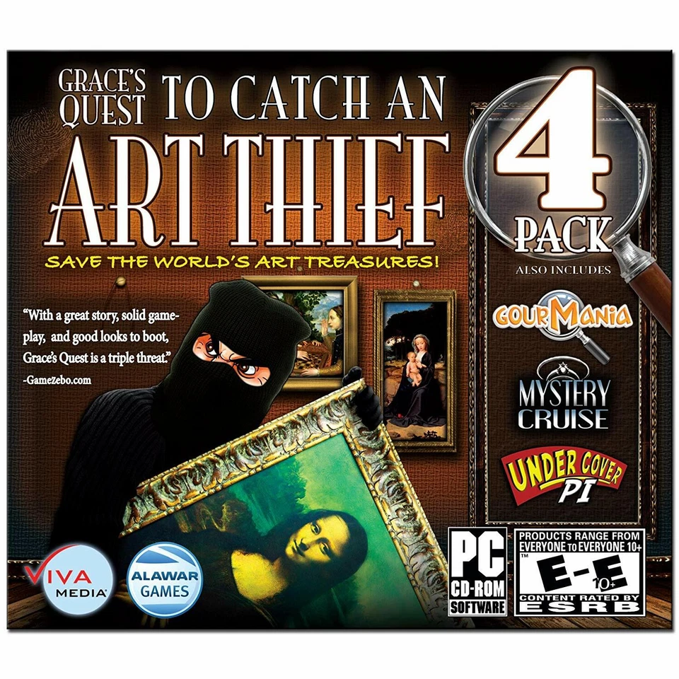 Grace's Quest: To Catch an Art Thief (4 Pack PC) Save The World's Art Treasures! - Image 1 of 1