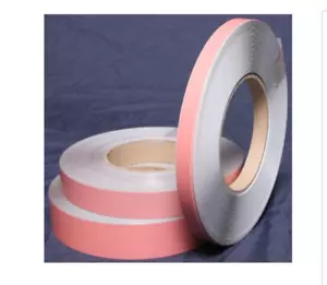 Magnetisches Empfangsband weiß Gesicht Stahl Premium Kleber 5 Meter Länge x 12 mm - Bild 1 von 1
