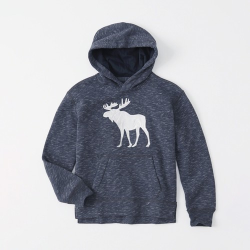 SACAI ABERCROMBIE & FITCH Felpa con Cappuccio Donna Misto Cotone Taglia...