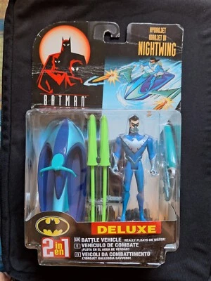 the new animated adventures Batman Nightwing Hydrojet series kenner 90 figure - Immagine 1 di 2