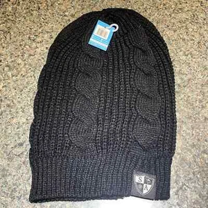 Sombrero de punto SA Soul of Adventure *Nuevo con etiquetas* gorra negra pesca exterior - Imagen 1 de 9