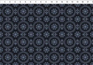 In The Beginning Dragons - Blue Fury Digital de Jason Yenter 7DRG 2 algodón - Imagen 1 de 1