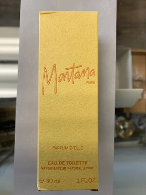 Claude MONTANA PARFUM D'ELLE EAU DE TOILETTE 1 OZ / 30 ML SPRAY NUEVO EN CAJA Foto 1 de 3