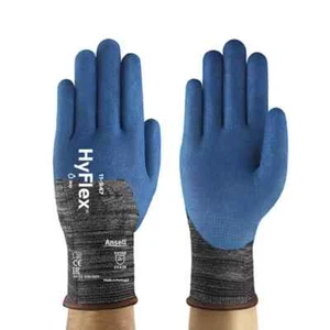 ANSELL HYFLEX 11-947 TACTILE ABRASION RESISTANT WORK GLOVE (Pkt 12 prs) (NS84/5) - Picture 1 of 2