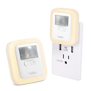 Nigh Lights Plug Into Wall, 200Lumen Extra Bright Plug in Motion Two-Pack - Picture 1 of 8