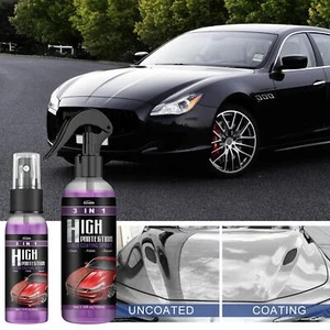 3 in 1 High Protection Quick Car Coat Ceramic Coating Hydrophobic Car Wax - Picture 1 of 14