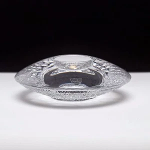 Candelabro votivo Orrefors Discus firmado 5,25" - Imagen 1 de 7