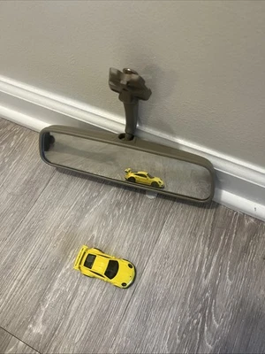 🔥 2000-2004 Nissan Pathfinder OEM Rear View Mirror Beige CLEAN !!! - Image 1 of 4