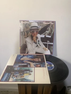 Elton John - Greatest Hits - 1974 MCA- Vinyl LP Album-Tested- VG+EX - Image 1 of 3