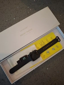 Letscom Smart Watch Fitness Tracker - Black (ID205L) - Photo 1 sur 3