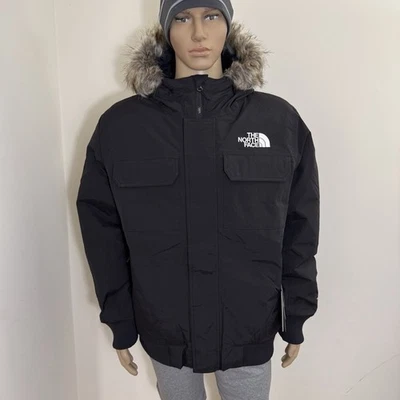 The North Face Men's McMurdo Bomber 600-Down Coat TNF Black Sz XL NEW - Image 1 of 4