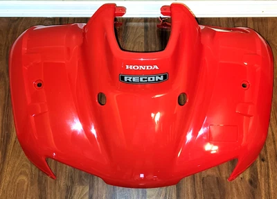 HONDA TRX 250 RECON PATRIOT RED FRONT FENDERS, SPLASH GUARD 2005-2021 - Image 1 of 3