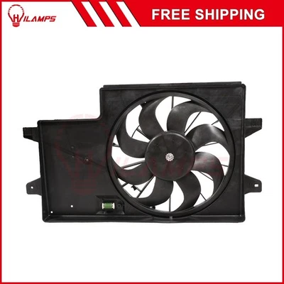 Электрический вентилятор охлаждения радиатора в сборе для 2008 2009 2010 2011 Ford Focus - Изображение 1 из 4