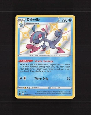 Drizzile SV026/SV122 Shining Fates Shiny Holo Rare Pokemon Card LP+ - Image 1 of 4