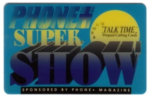 Teléfono + Super Show - Patrocinado por teléfono + Tarjeta telefónica de revista - Imagen 1 de 1