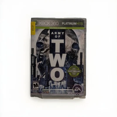 Army of Two Xbox 360 , 2008 New Factory Sealed - Platinum Hits - Never Opened - Image 1 of 4