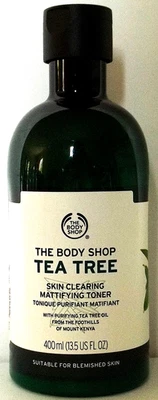The Body Shop TEA TREE Skin Clearing Mattifying Toner, 13.5 fl. oz/400 mL, NEW - Image 1 of 2