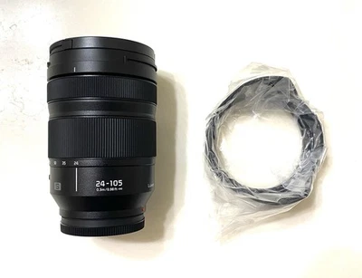 Mint Panasonic Lumix S 24-105mm f/4 Macro O.I.S. Lens L mount With Caps & Hood - Image 1 of 4