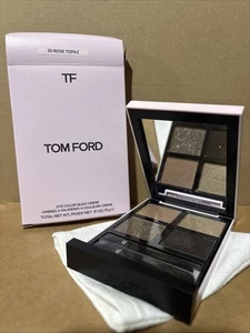 Tom Ford Eye Color Quad Creme, 35 Rose Topaz, .31 oz /9g, New With Box - Picture 1 of 5