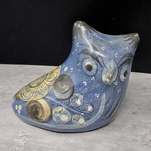 Vintage Tonala Eule blau grau schwarz Mexiko - Bild 1 von 11