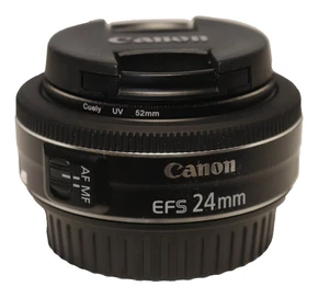 Canon Lens EF-S 24mm f/2.8 STM Pancake Objektiv - Top Zustand - Bild 1 von 3