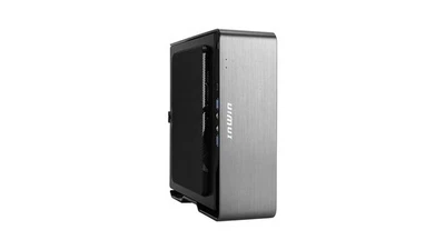 In-Win Chopin MAX IW-CS-CHOPINMAXSIL-PS200W Mini-ITX Tower Case (Silver) - Image 1 of 4