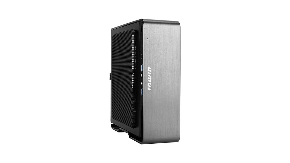 In-Win Chopin MAX IW-CS-CHOPINMAXSIL-PS200W Mini-ITX Tower Case (Silver) - Image 1 of 4