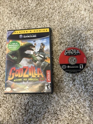Godzilla Destroy All Monsters Melee (Atari, Nintendo Gamecube, 2002) No Manual - Image 1 of 4