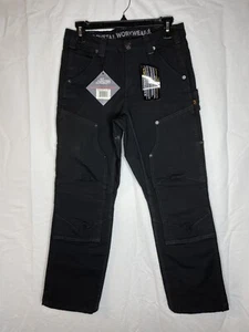 Dovetail Britt Utility Women's Pants Black Canvas, 6x28 - Picture 1 of 14