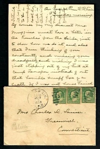 PH28 Cover PM ts? & Cin. 1909 R.P.O. TR16 RMS Letter On Board Penn. R.R. Train - Picture 1 of 2