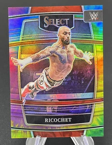 2022 Panini Select Ricochet WWE Tie Dye PRIZM /25 SSP SmackDown Wrestling Card - Bild 1 von 11
