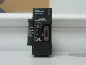 GE FANUC 1C693PWR321U SERIES 90-30 POWER SUPPLY, 30 WATTS, 100-240 VAC OR 125VDC - Picture 1 of 4