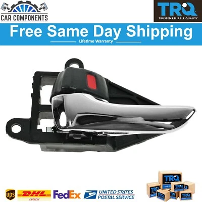 TRQ Chrome Interior Inside Door Handle Driver Side LH For 2000-05 Toyota Celica - Image 1 of 2