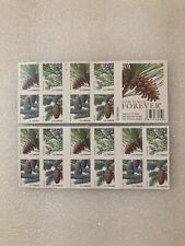 BOOKLET of 20 USPS Holiday Evergreens Conifers Self-Adhesive Stamp 1x SHEET PANE