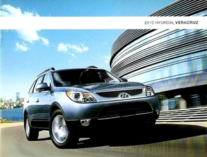 Hyundai Veracruz 2010 - EE. UU. FOLLETO DE VENTAS DE CONCESIONARIO — GLS LIMITADO — NUEVO DE LOTE ANTIGUO - Imagen 1 de 1
