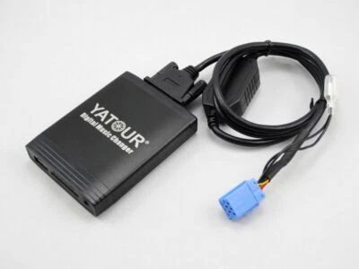 USB SDHC Adapter AUX MP3 Wechsler passend für Renault Scenic 2 II  2003-2008 - Bild 1 von 3