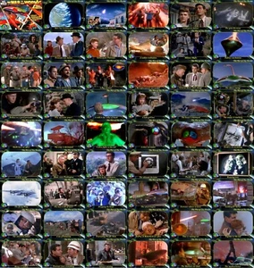 The War of The Worlds (1953) movie Storyboard trading cards. Gene Barry Martians - Picture 1 of 1