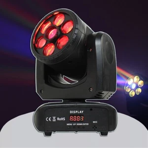 60W+6x10W RGBW Bee Eye Moving Head DMX512 Stage DJ Disco Club Wedding Lighting - Picture 1 of 8