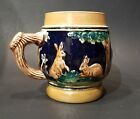 Vintage German Small 4" Stein Mug Cup Germany with Bunnies - Easter Kid's Gift