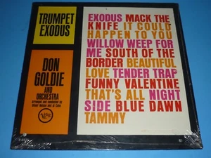 DON GOLDIE & AND ORCHESTRA-"TRUMPET EXODUS"-RECORD ALBUM LP - VERVE - SEALED ! - Picture 1 of 2