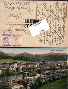 694275 Leoben Bahnhof Südbahnhof pub S. Frank 1920-21 - Picture 1 of 1