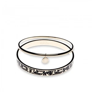 New Kipling Bangle Bracelets Monkey Mania Set Charm Navy Two Gold Dark Blue lot - Picture 1 of 1