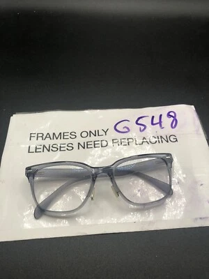 MARCHON NYC M-5802 035 Gris Anteojos Cuadrado Borde Completo 53-18-140 H3349 Foto 1 de 4