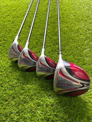Maruman RED-V VERITY Golf Club Set – Driver, Fairway Woods F5 & F7, Utility U4 - Image 1 of 4