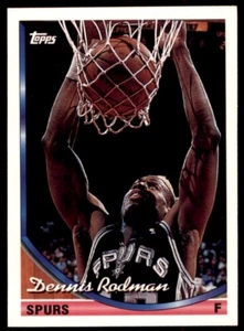 1994-95 Topps Dennis Rodman San Antonio Spurs #324 - Picture 1 of 2