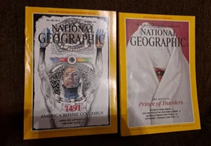 National Geographic Magazine October and December 1991 - Picture 1 of 2