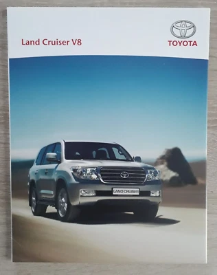 Toyota Landcruiser V8 & V8 Accessories Prestige Brochure 2008 - Land Cruiser - Image 1 of 4