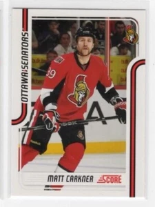 Matt Carkner 11-12 Panini Score Hockey Base Glossy #333 Ottawa Senators - Imagen 1 de 1