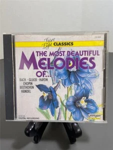 Most Beautiful Melodies of Bach Gluck Haydn Chopin Bethoven... Audio Music CD - Picture 1 of 1